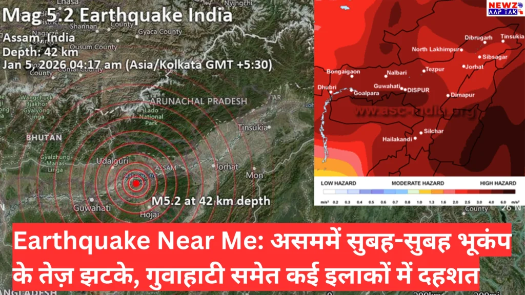 Earthquake Near Me