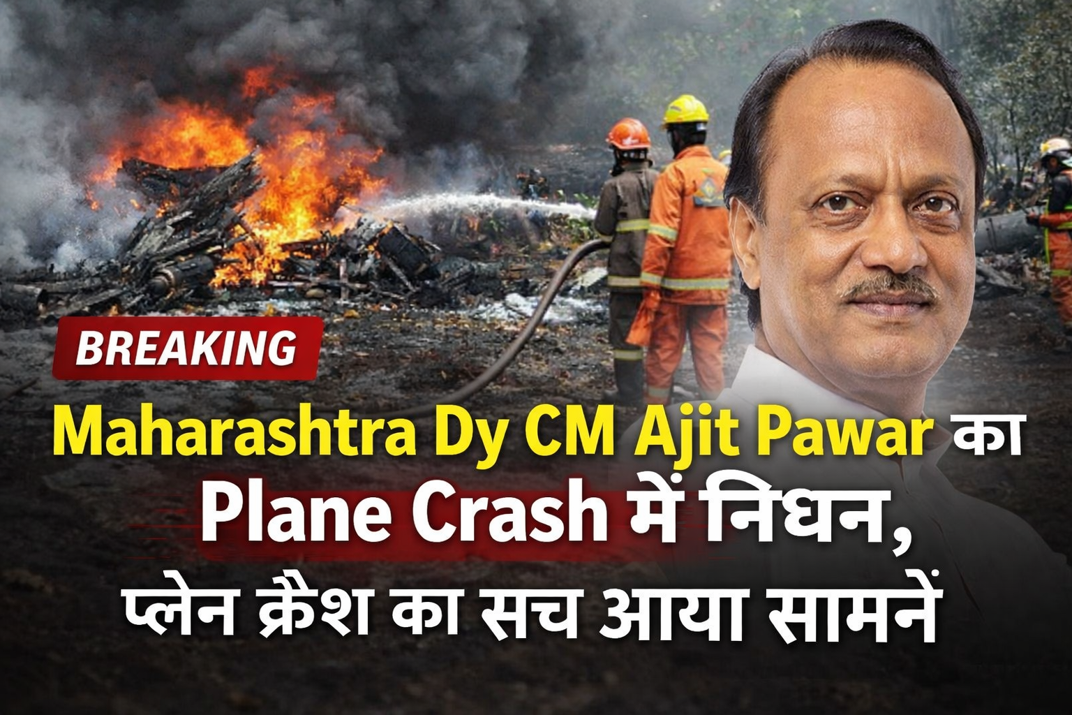 ajit pawar dead in plane crash