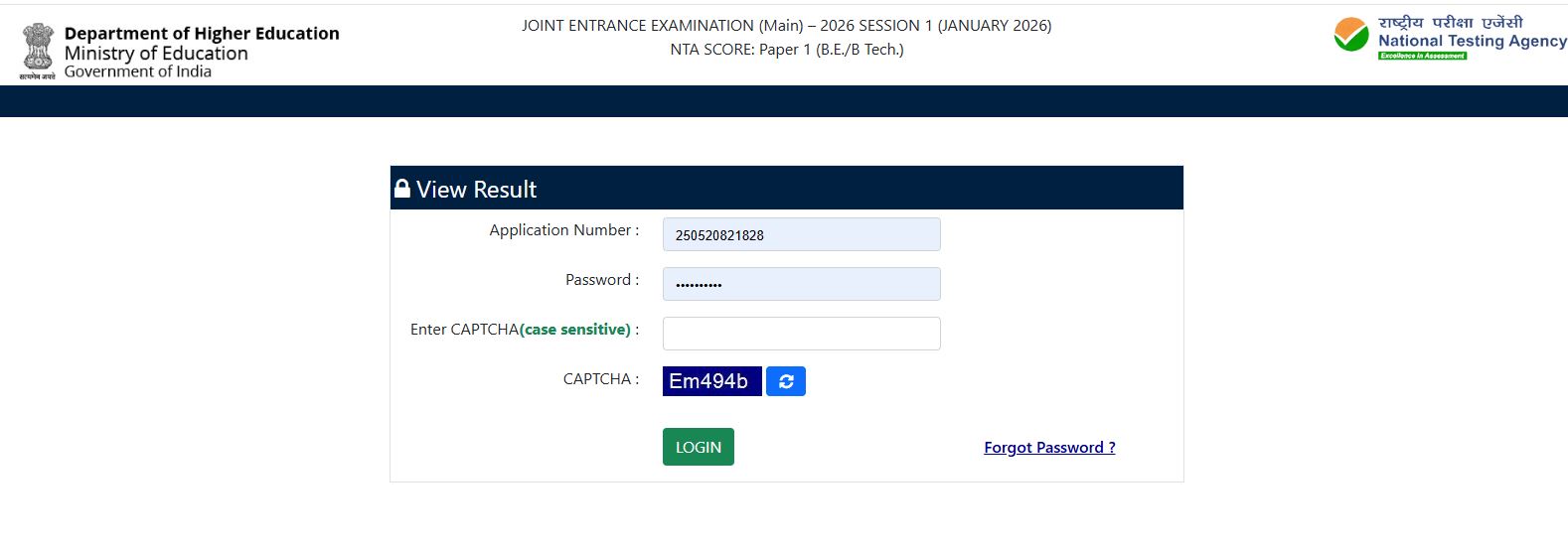 JEE Mains Result 2026 LIVE Updates Today: Latest News, Official Website Link, Cutoff Trends और Counselling Next Steps