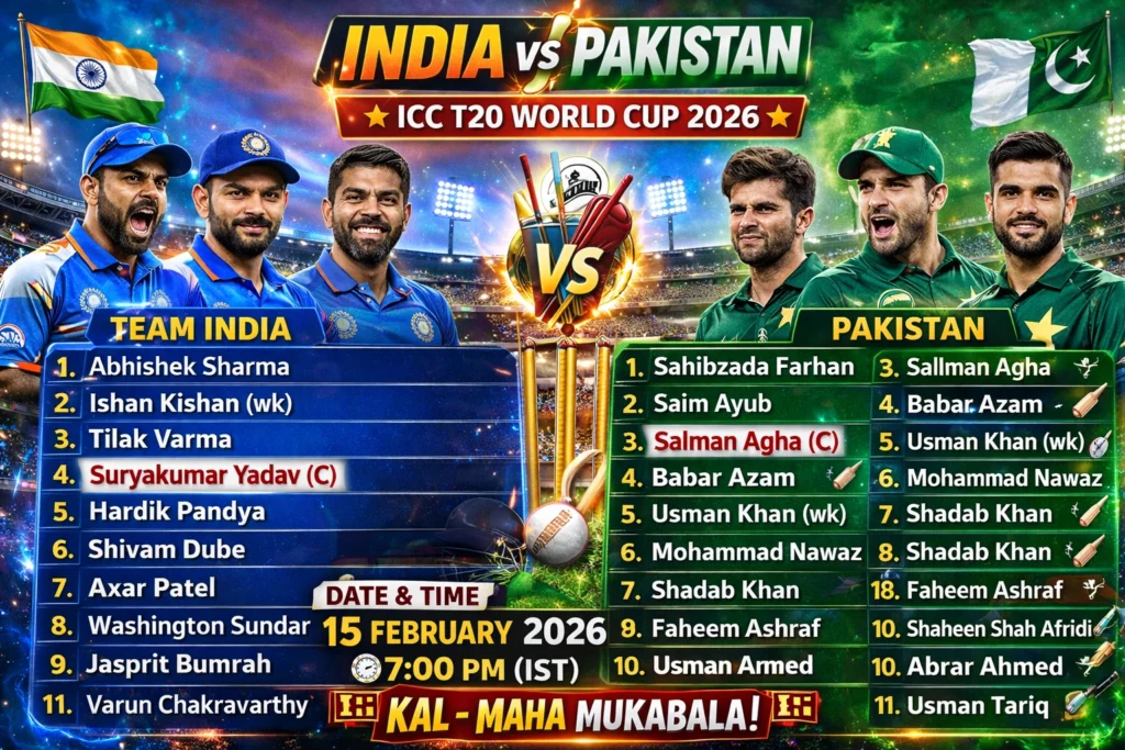 India vs Pakistan